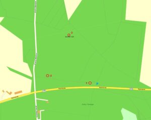 Kort til Kalby Plantage Kort til Kalby Plantage