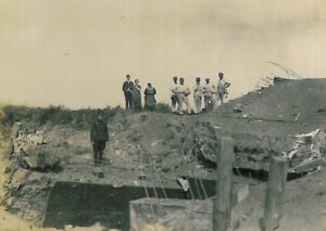 Støtteforeningen for Sikringsstilling Nord, foto af sprængning 1926