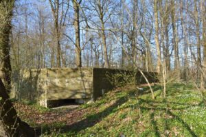 Forskellige bunkere, flankeringsbunker i Toftlund