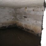 Mandskabsrum i observationsbunker i Hoptrup