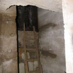 Panserkasse i observationsbunker i Hoptrup