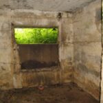 Skytsrum i revolverkanonbunker på Pothøj